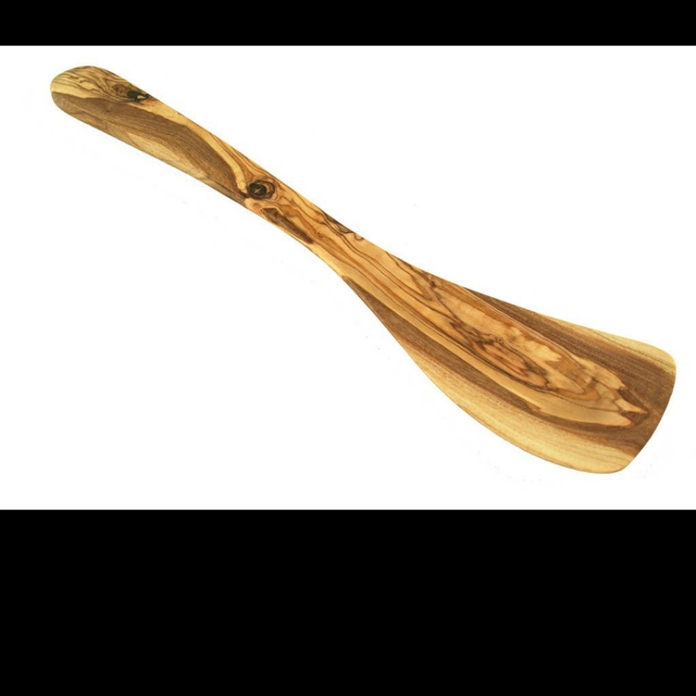 Set of 2 Olive Wood Cooking Utensils